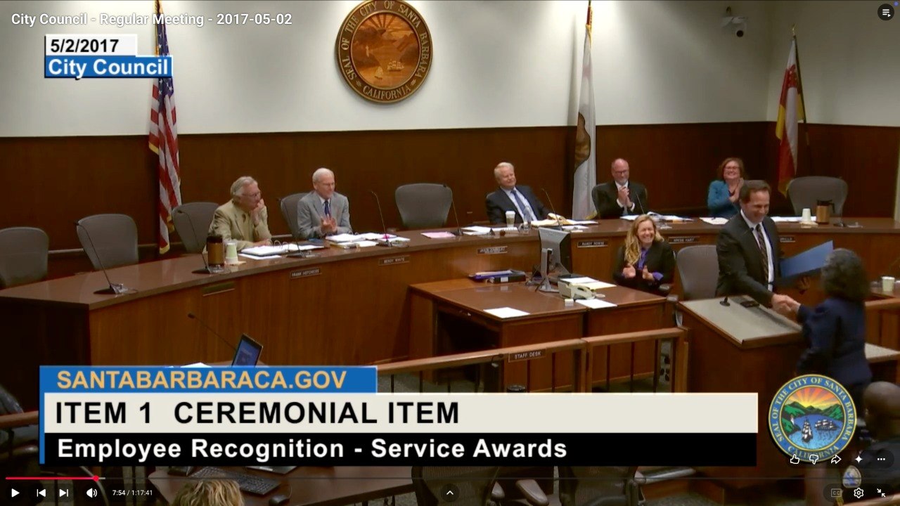 Jason Dominguez at Santa Barbara City Council
