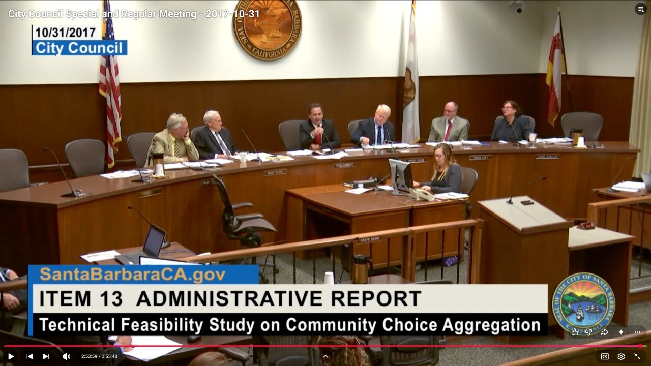 Jason Dominguez at Santa Barbara City Council