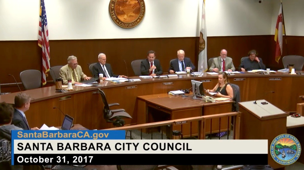 Jason Dominguez at Santa Barbara City Council