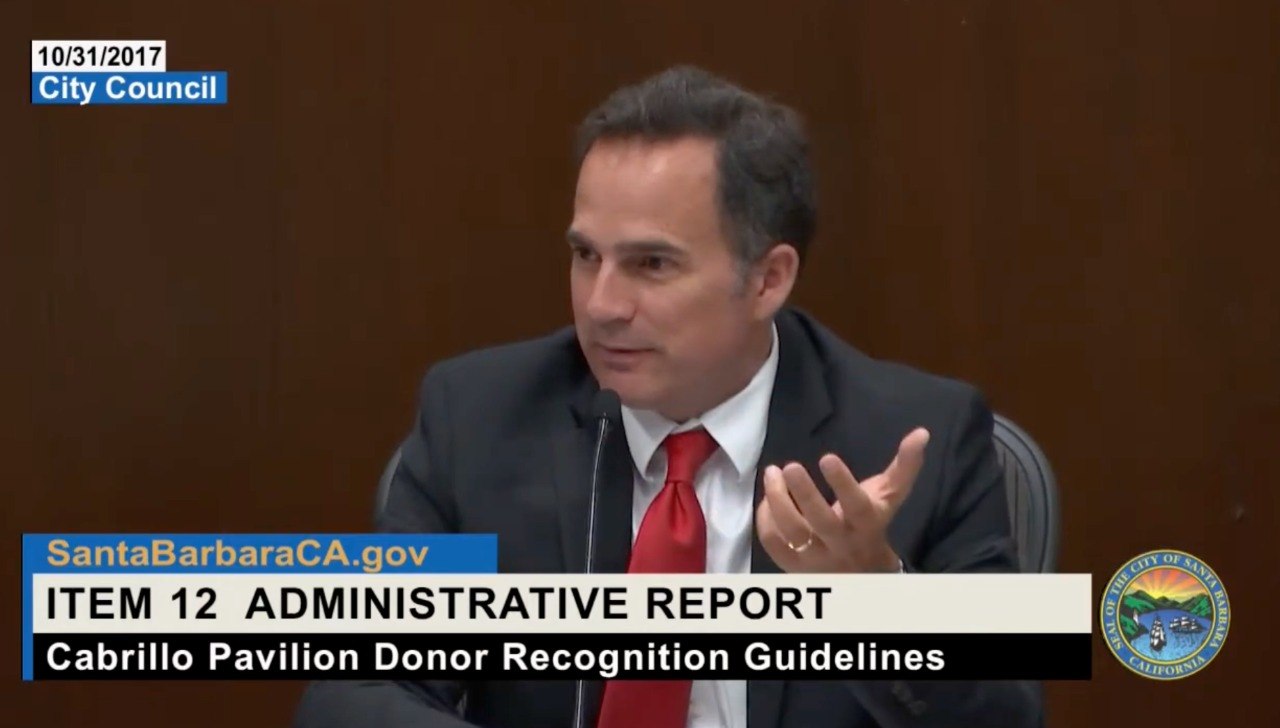 Jason Dominguez at Santa Barbara City Council
