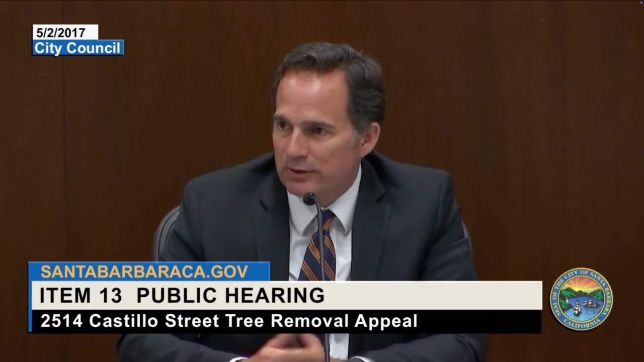 Jason Dominguez at Santa Barbara City Council